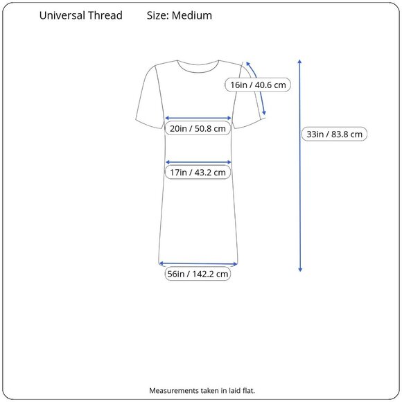 Universal Thread Womens Red Puff Sleeve V-Neck Dress With Side Pockets Medium - Picture 4 of 9